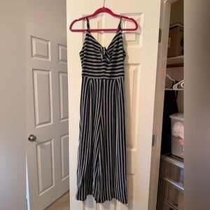 Striped Jumpsuit